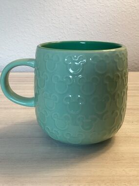 Disney Parks Mickey Mouse Icon Mug Iridescent Mint Green Mug - IEC